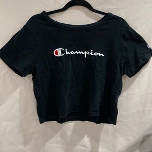 Girls champion cropped shirt
